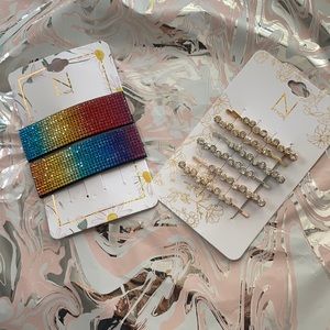 NWOT. Beautiful Hair Clips